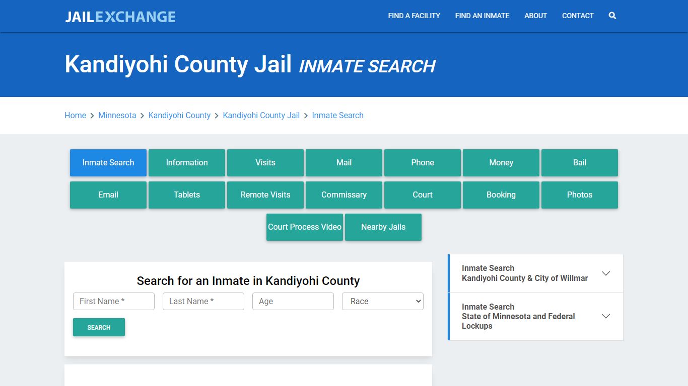 Kandiyohi County Jail, MN Inmate Search: Roster & Mugshots